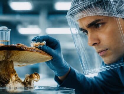Handling substrate at the unit